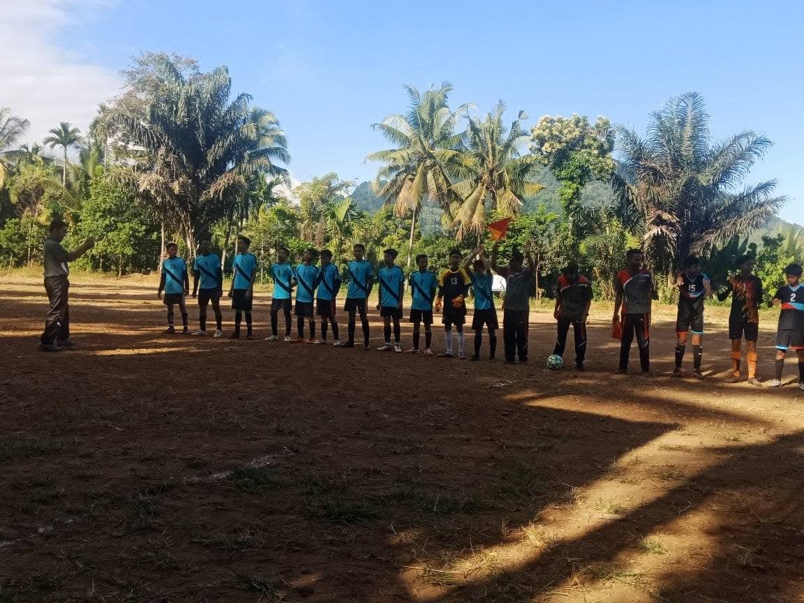 Tim Sepak Bola Ikuti Laga Persahabatan Antar Madrasah